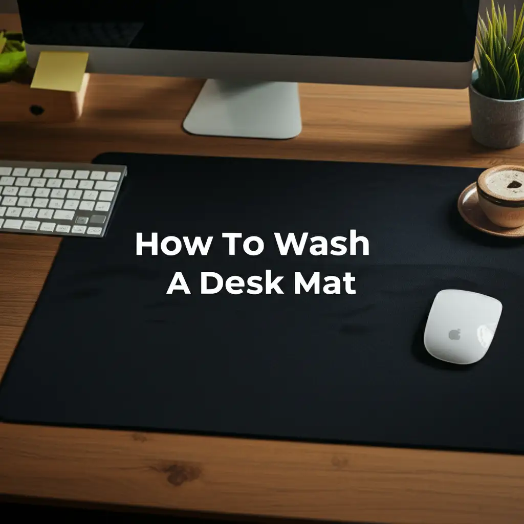 How To Wash A Desk Mat
