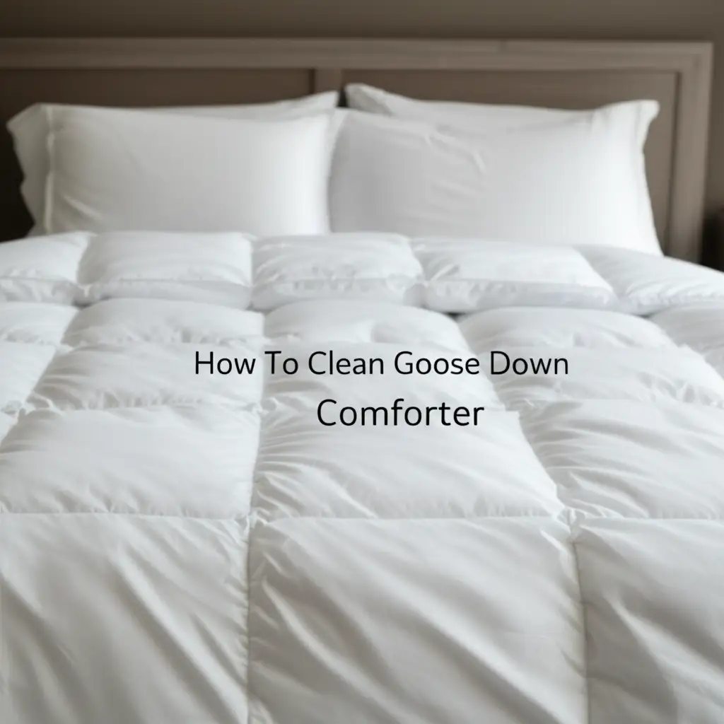 How To Clean Goose Down Comforter