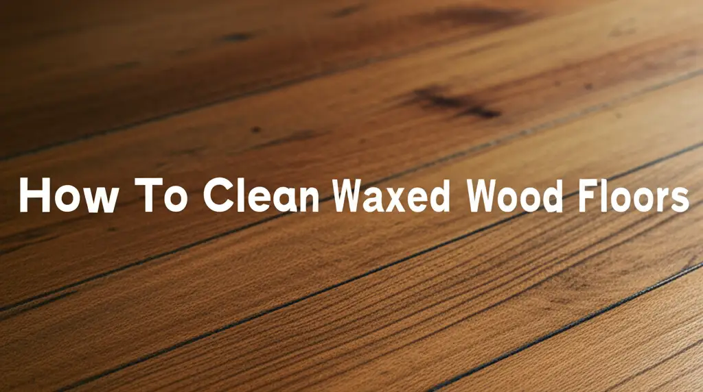 How To Clean Waxed Wood Floors