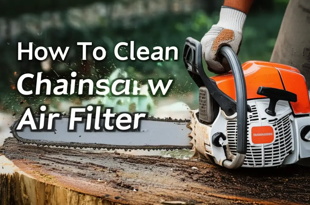 How To Clean Chainsaw Air Filter