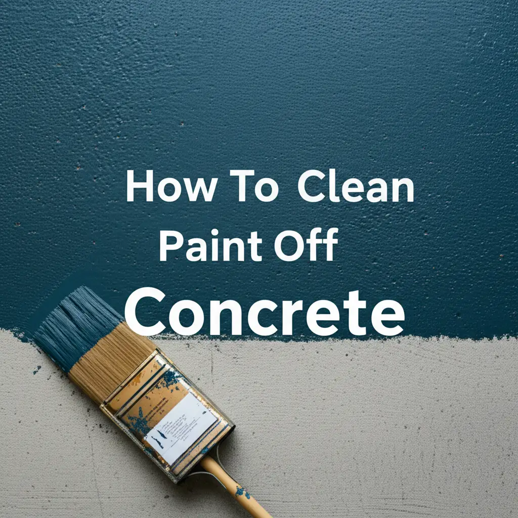 How To Clean Paint Off Concrete