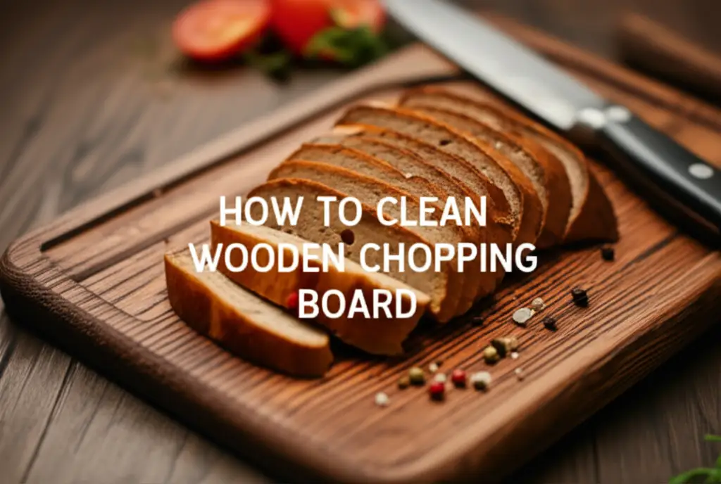 How To Clean Wooden Chopping Board
