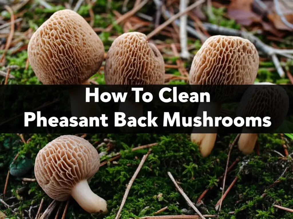 How To Clean Pheasant Back Mushrooms