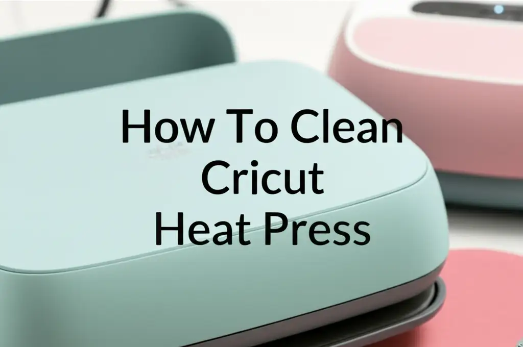 How To Clean Cricut Heat Press