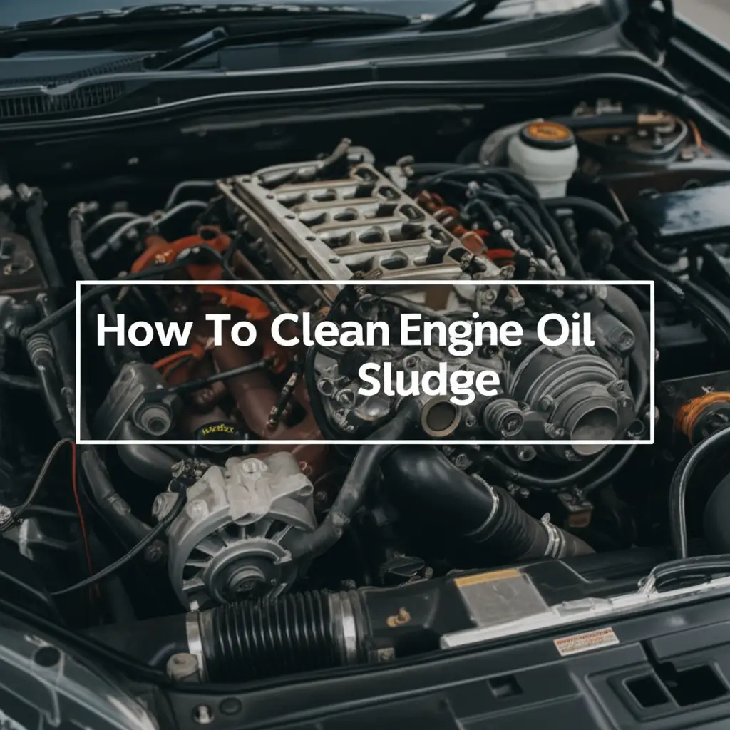 How To Clean Engine Oil Sludge