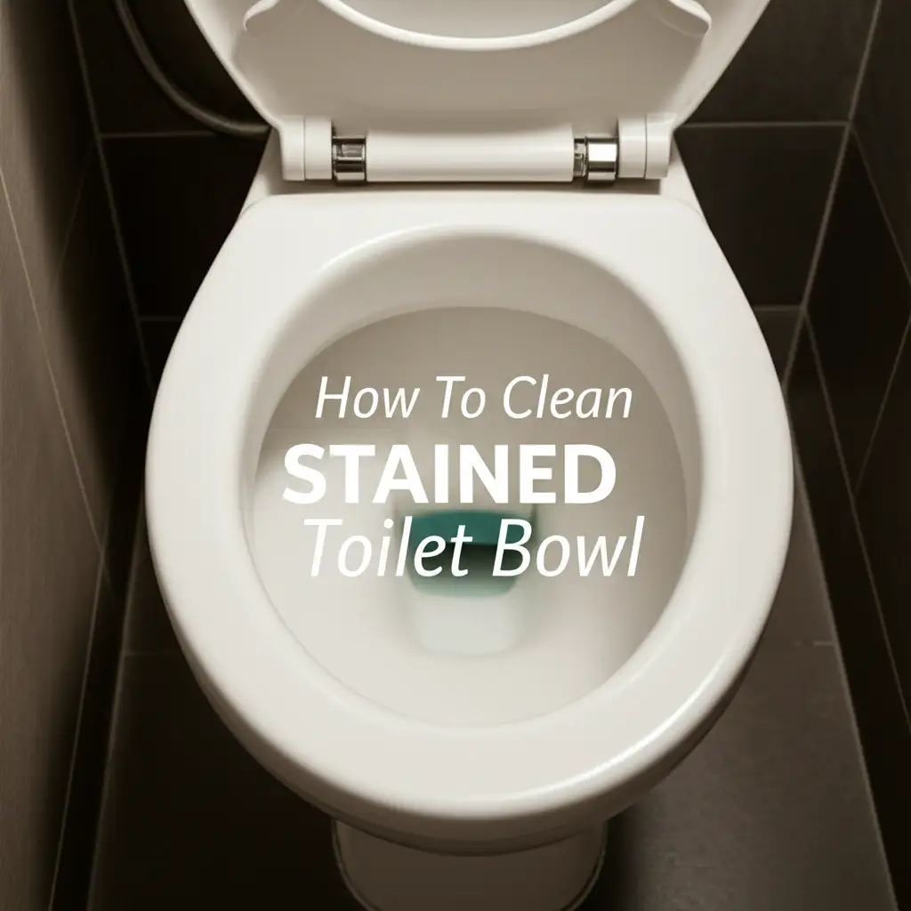 How To Clean Stained Toilet Bowl