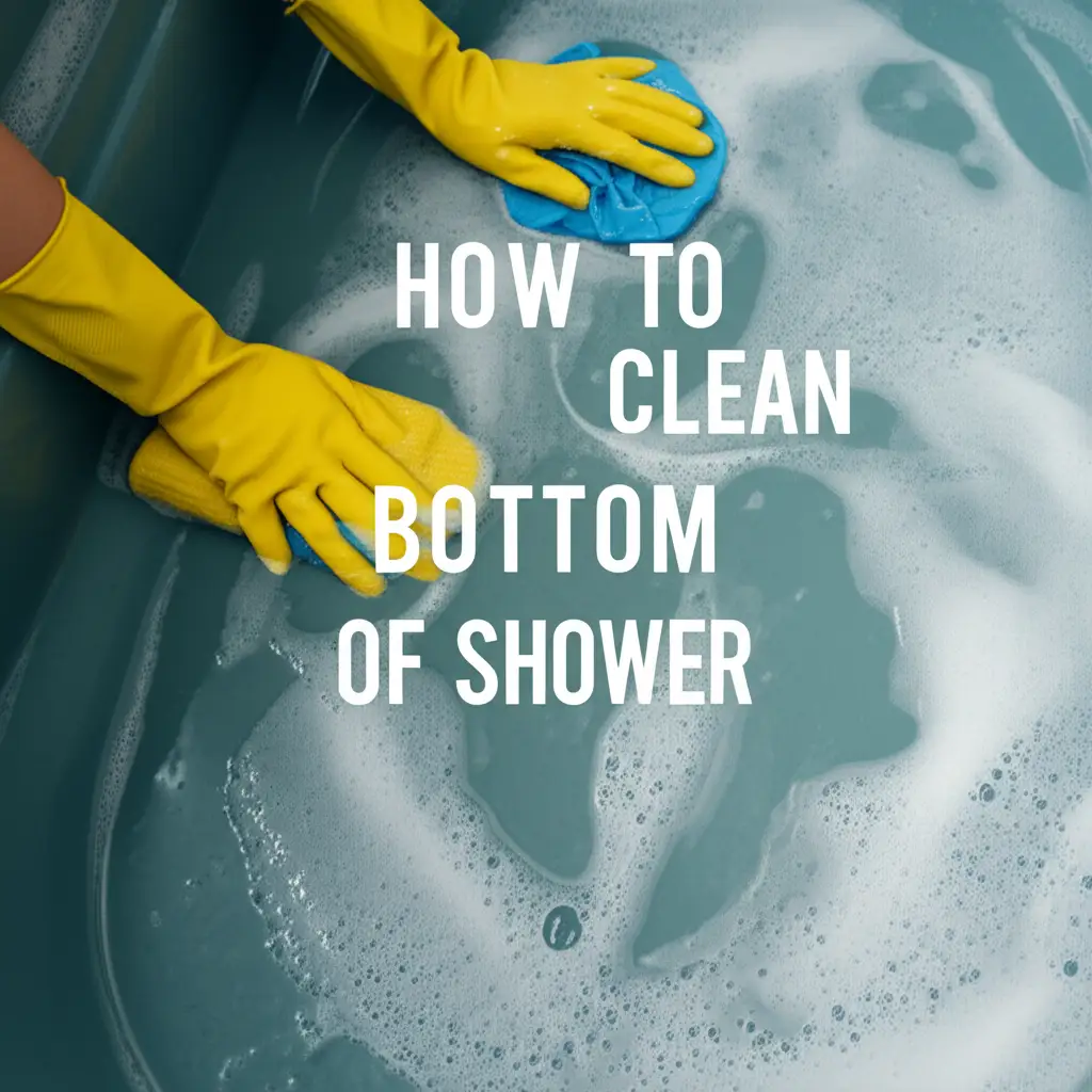 How To Clean Bottom Of Shower