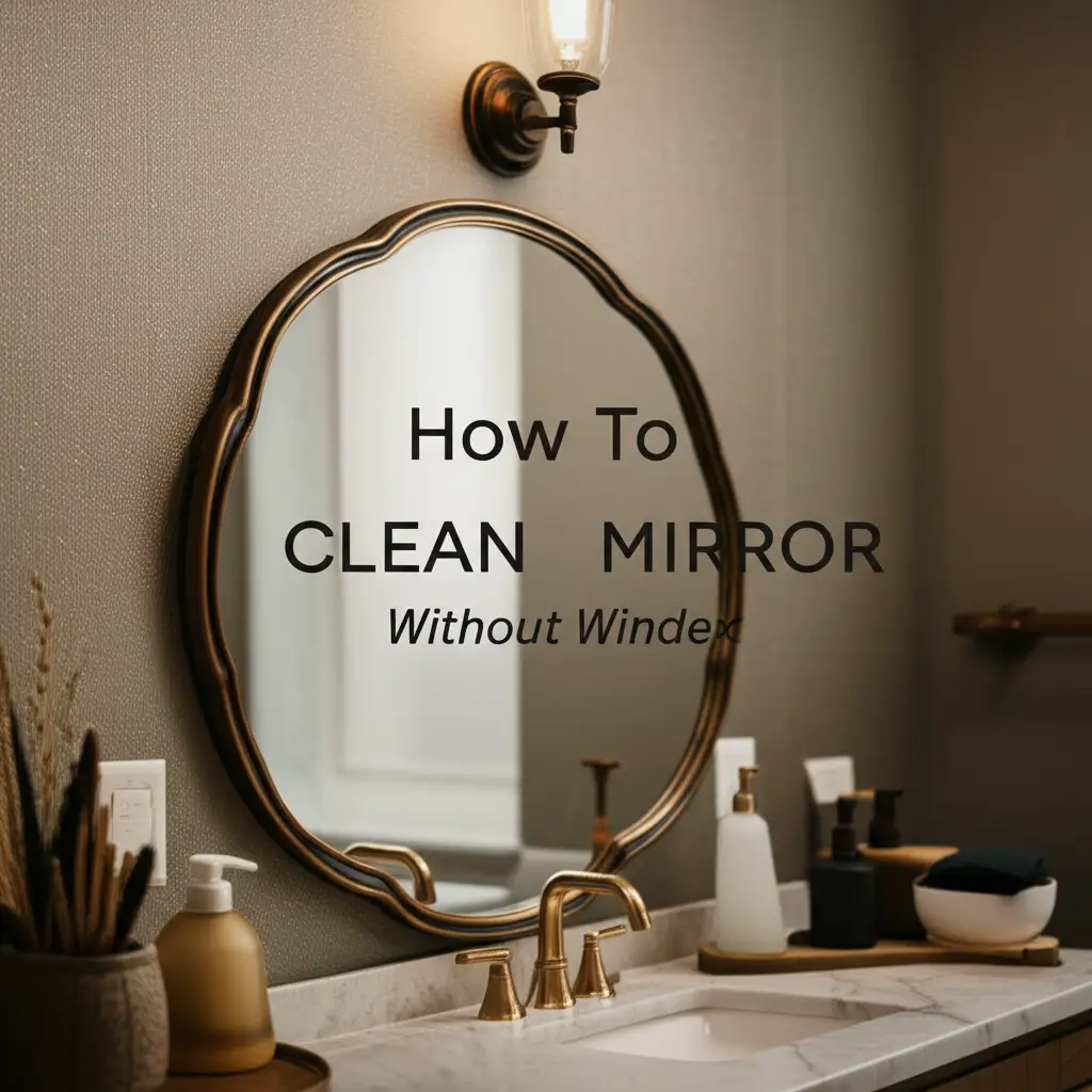 How To Clean Mirror Without Windex