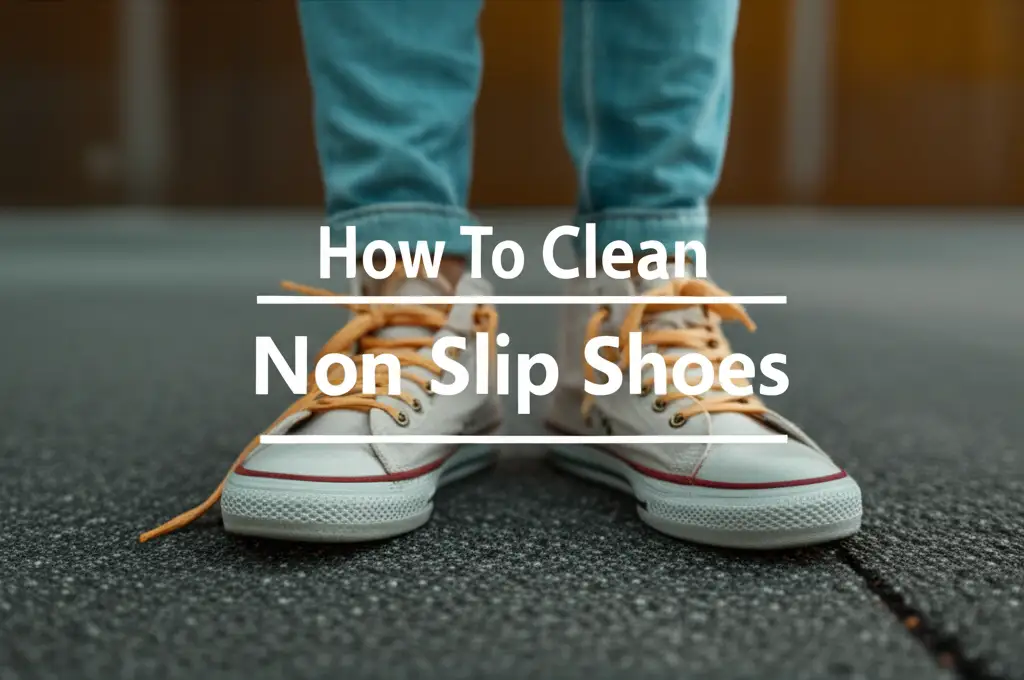 How To Clean Non Slip Shoes