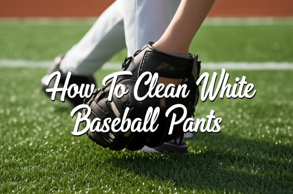How To Clean White Baseball Pants