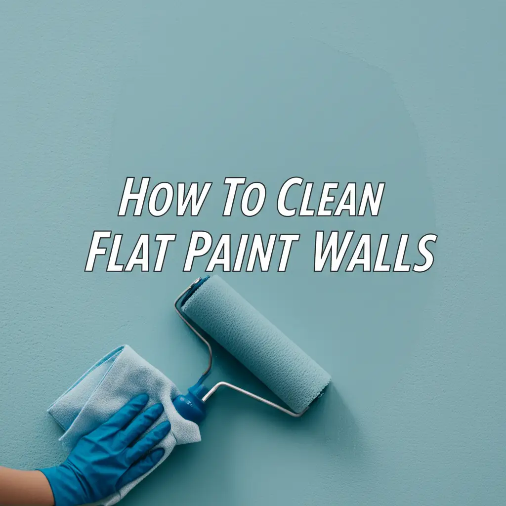 How To Clean Flat Paint Walls