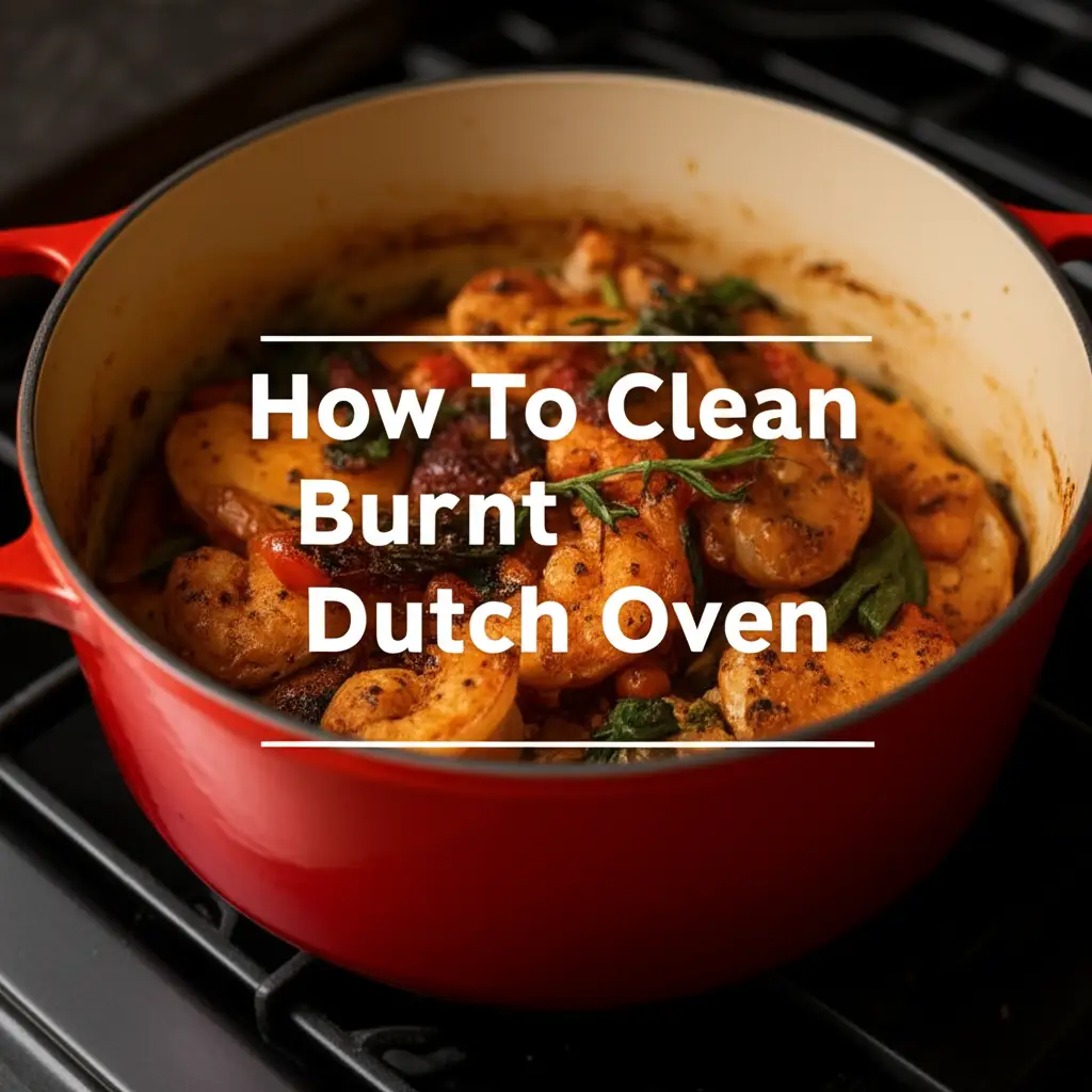 How To Clean Burnt Dutch Oven