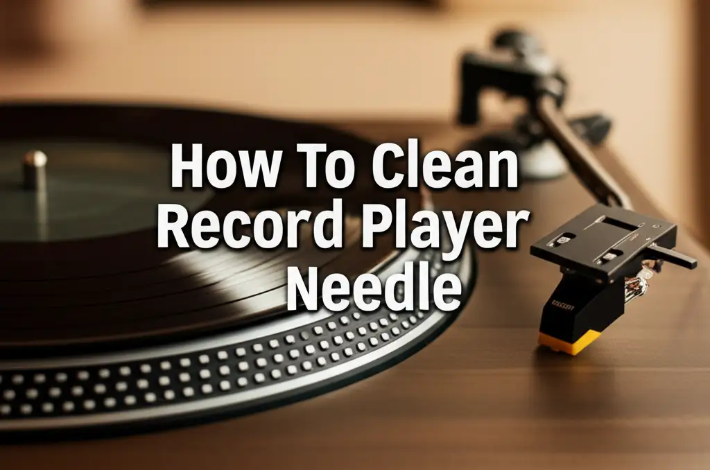 How To Clean Record Player Needle