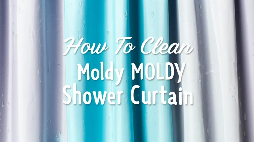 How To Clean Moldy Shower Curtain