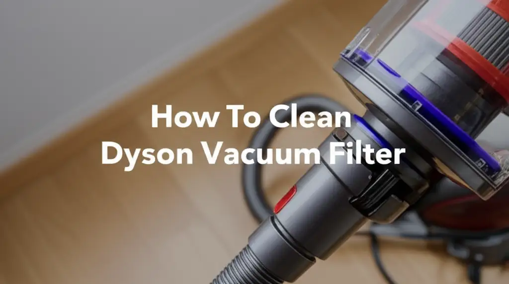 How To Clean Dyson Vacuum Filter