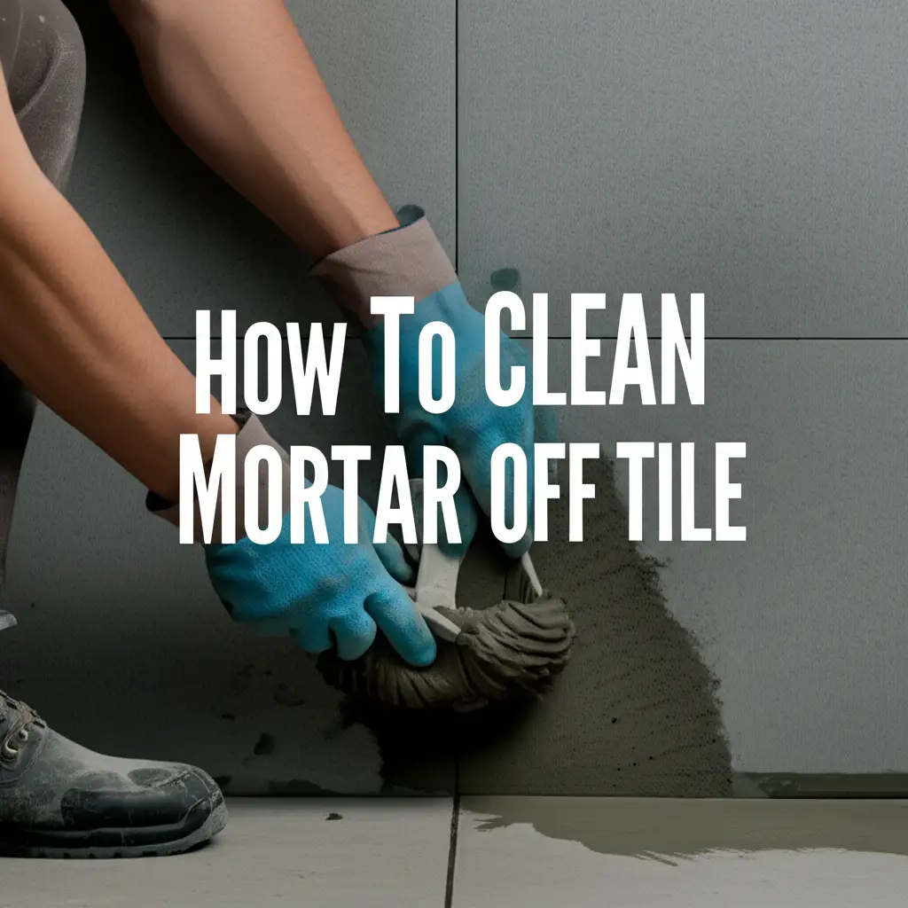 Learn how to clean mortar off tile effectively with DIY methods, tools, and professional tips. Remove stubborn mortar haze and drips for pristine tile surfaces.