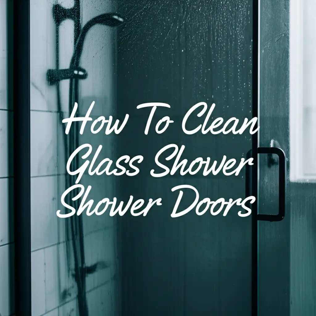 How To Clean Glass Shower Doors