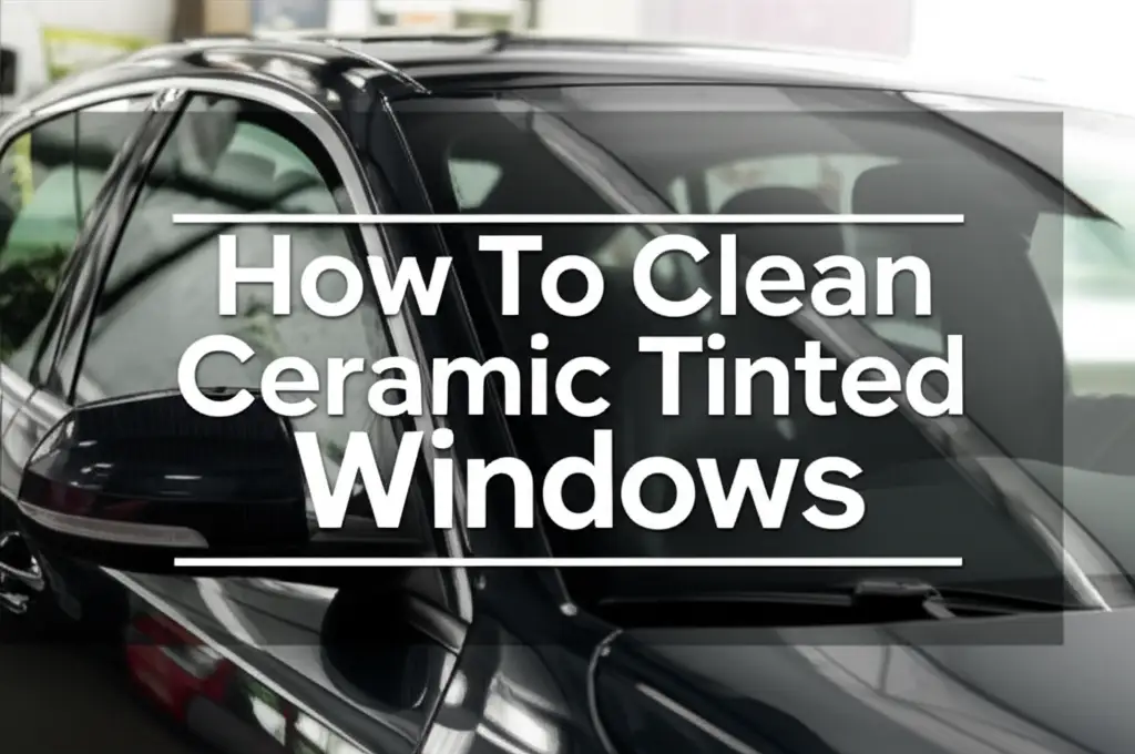 How To Clean Ceramic Tinted Windows