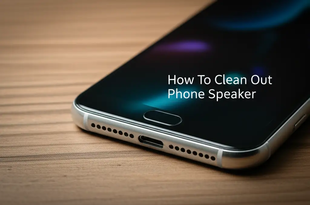 How To Clean Out Phone Speaker