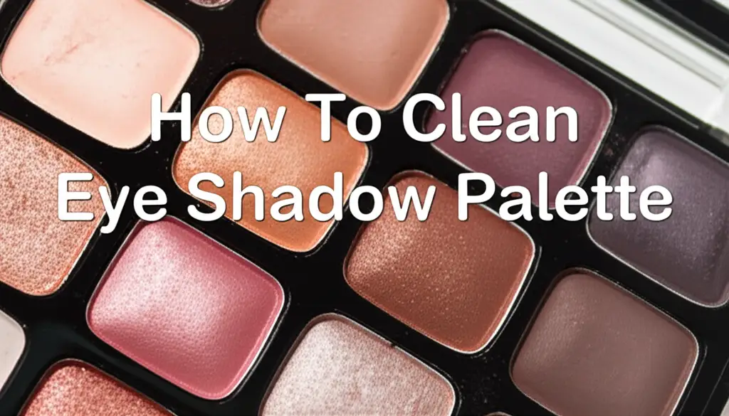 How To Clean Eye Shadow Palette