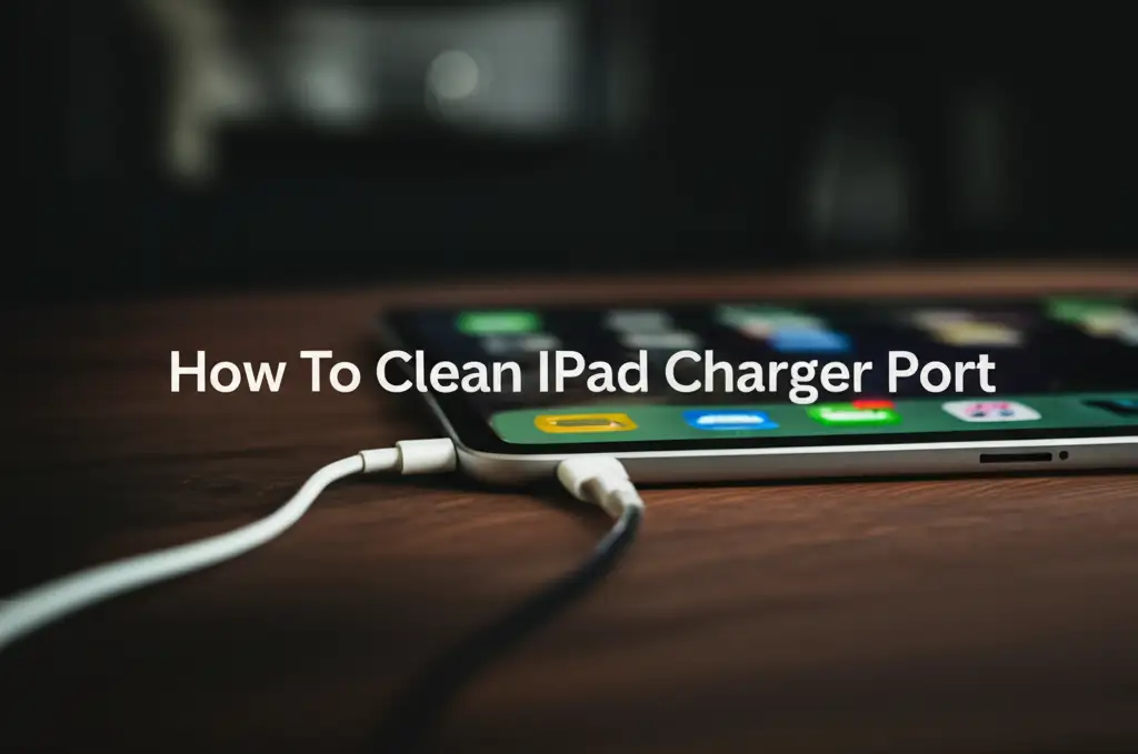 How To Clean Ipad Charger Port