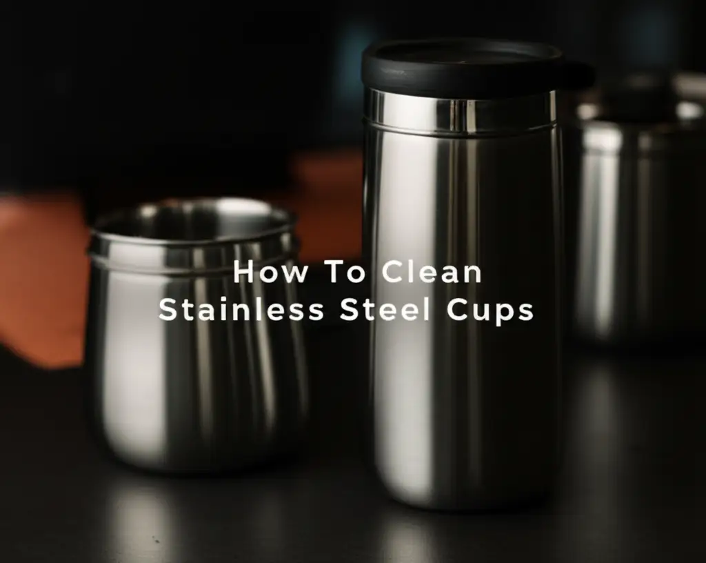 How To Clean Stainless Steel Cups