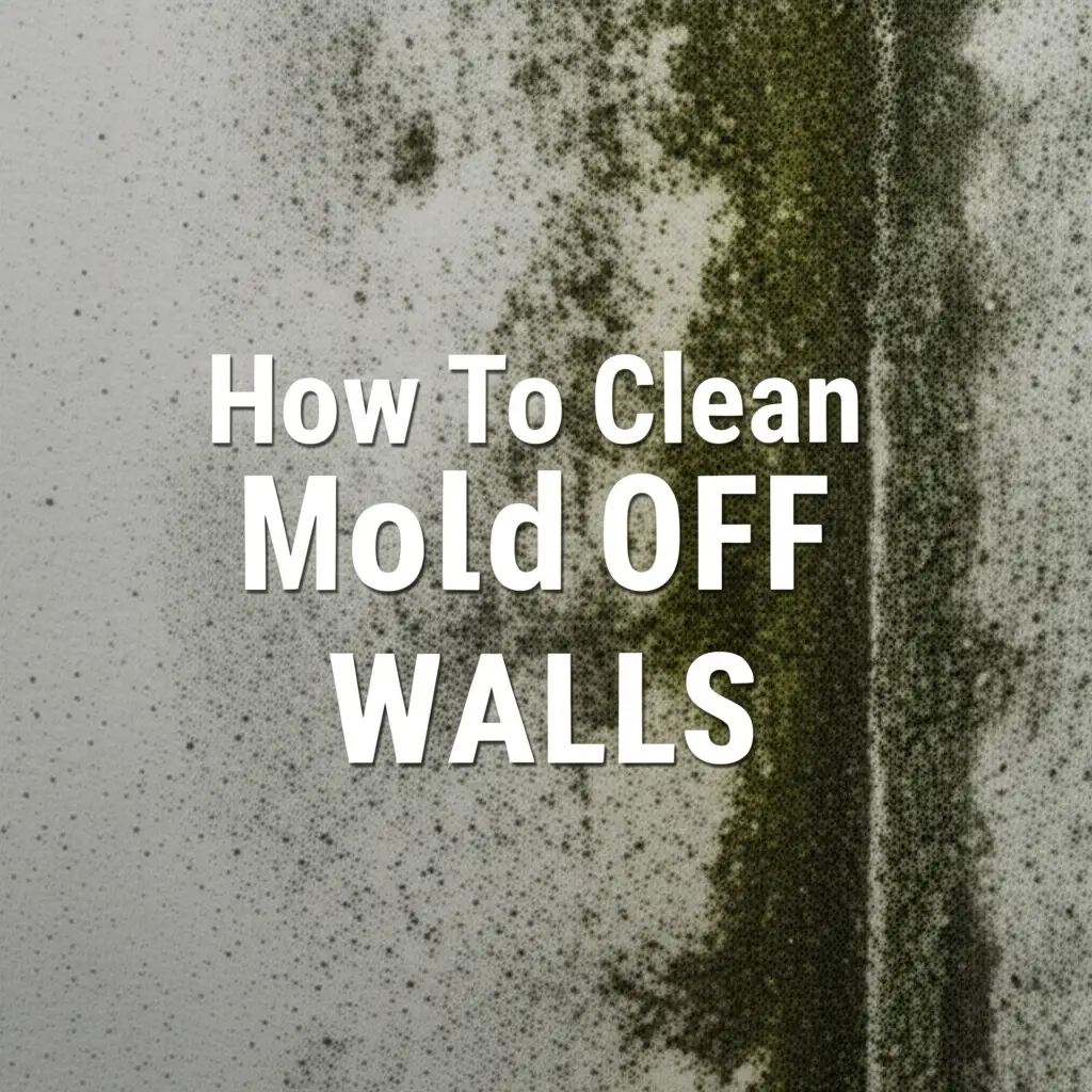 How To Clean Mold Off Walls