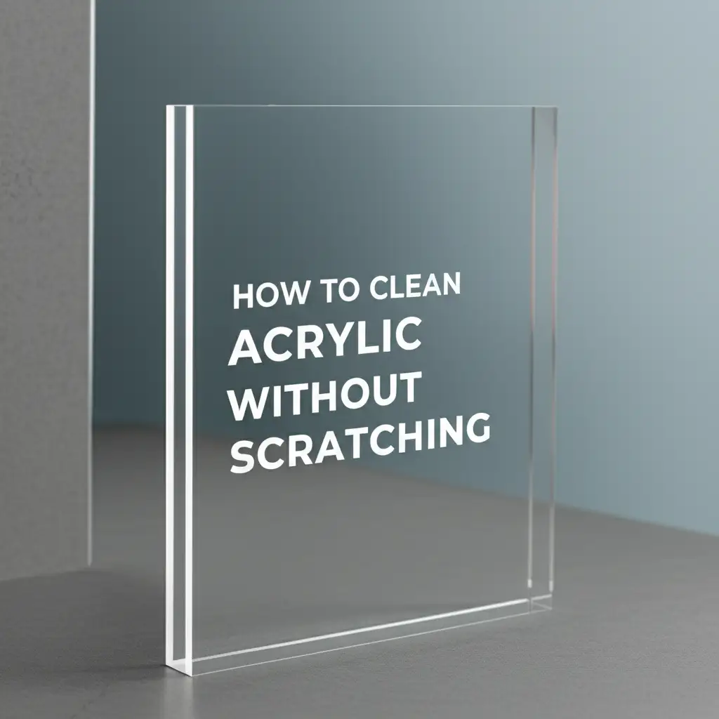 Learn how to clean acrylic without scratching. This guide shares gentle methods and safe products for crystal-clear, scratch-free surfaces.