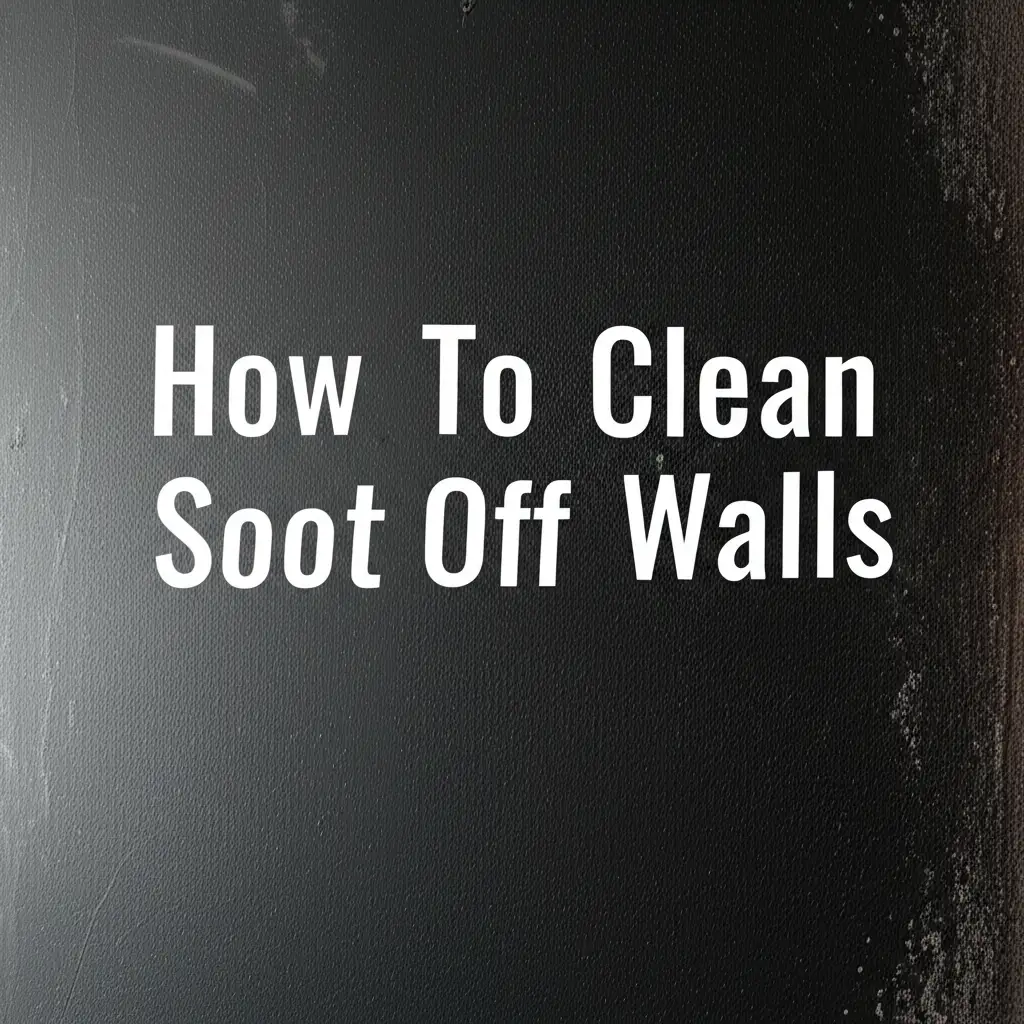 How To Clean Soot Off Walls