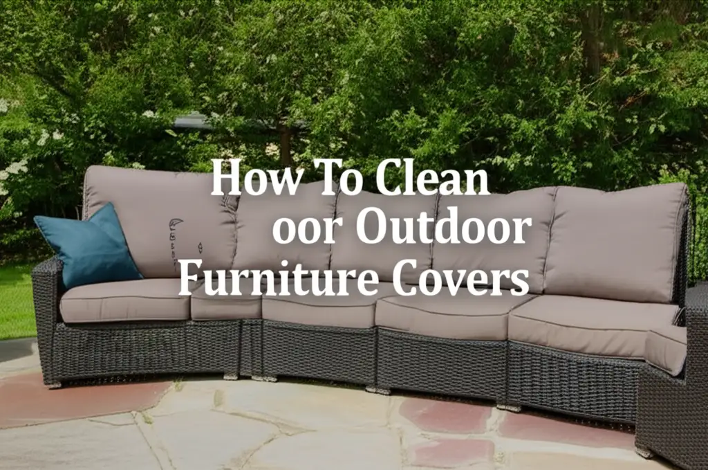 How To Clean Outdoor Furniture Covers