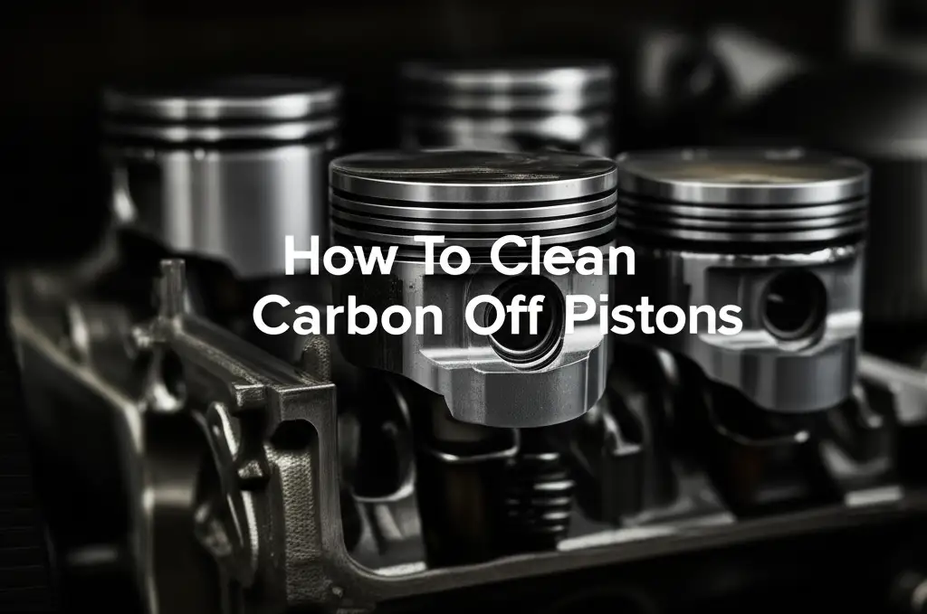 How To Clean Carbon Off Pistons