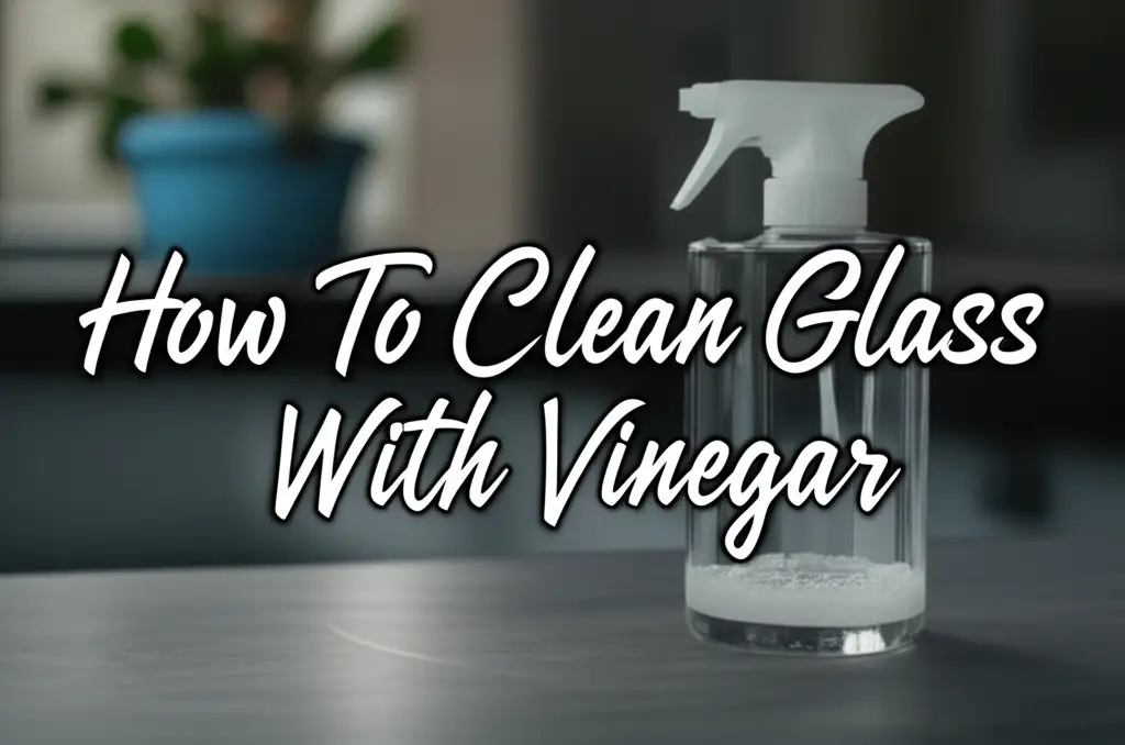 How To Clean Glass With Vinegar