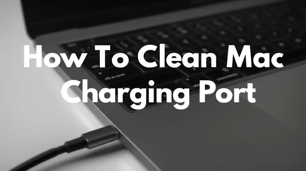 How To Clean Mac Charging Port