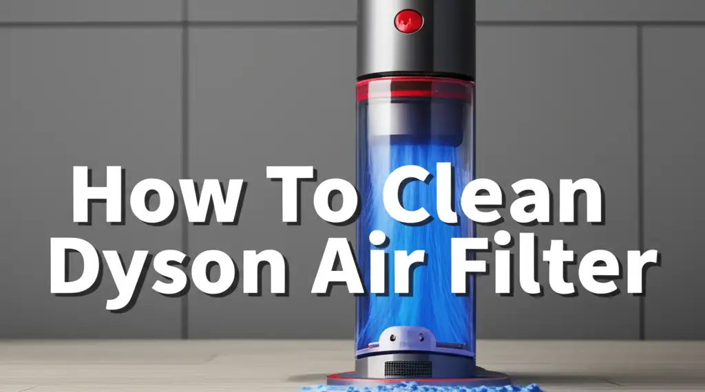 How To Clean Dyson Air Filter