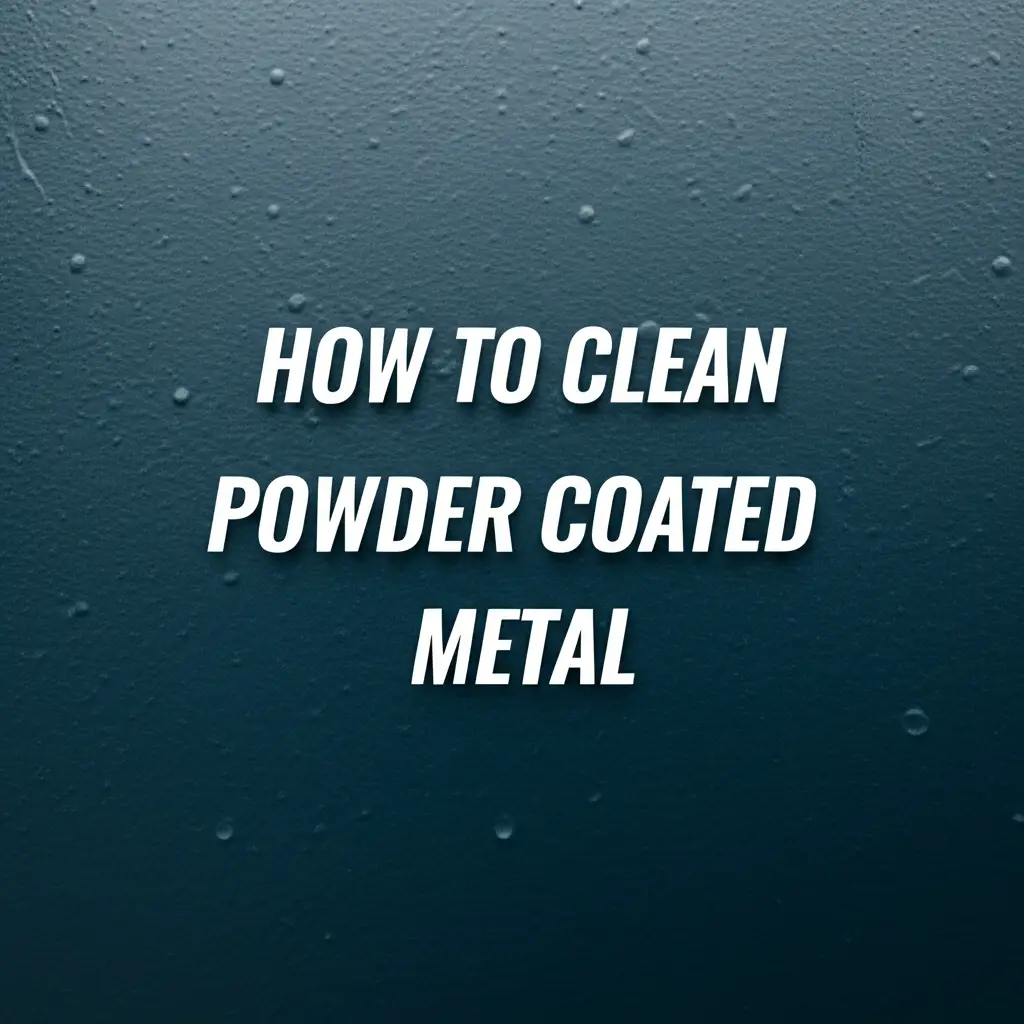 Learn how to clean powder coated metal effectively with our expert guide. Protect your durable finish using safe methods and the right cleaning products.
