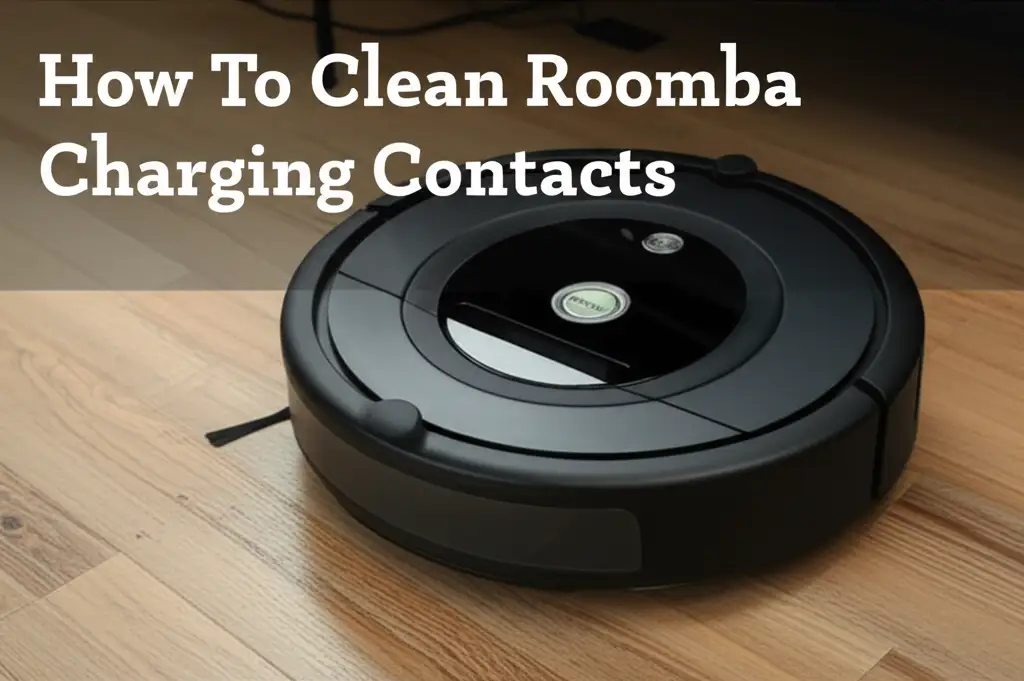 How To Clean Roomba Charging Contacts