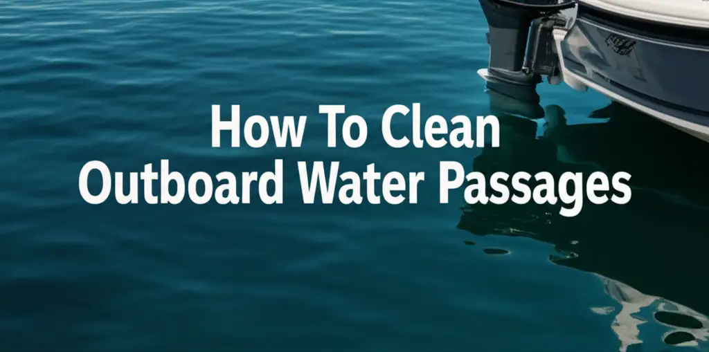 How To Clean Outboard Water Passages