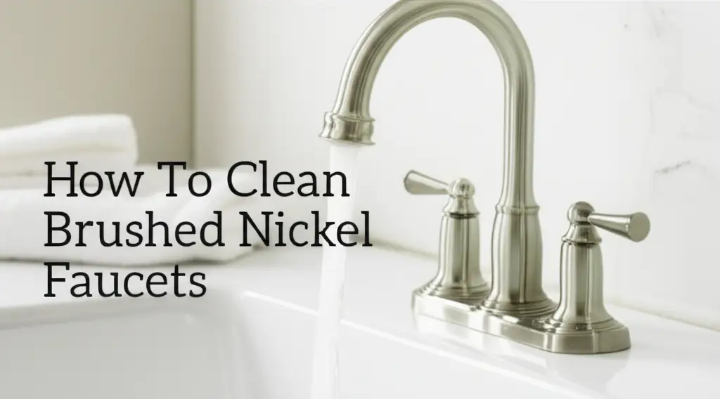How To Clean Brushed Nickel Faucets