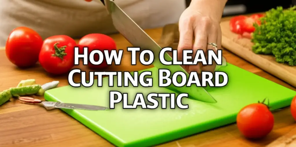 How To Clean Cutting Board Plastic