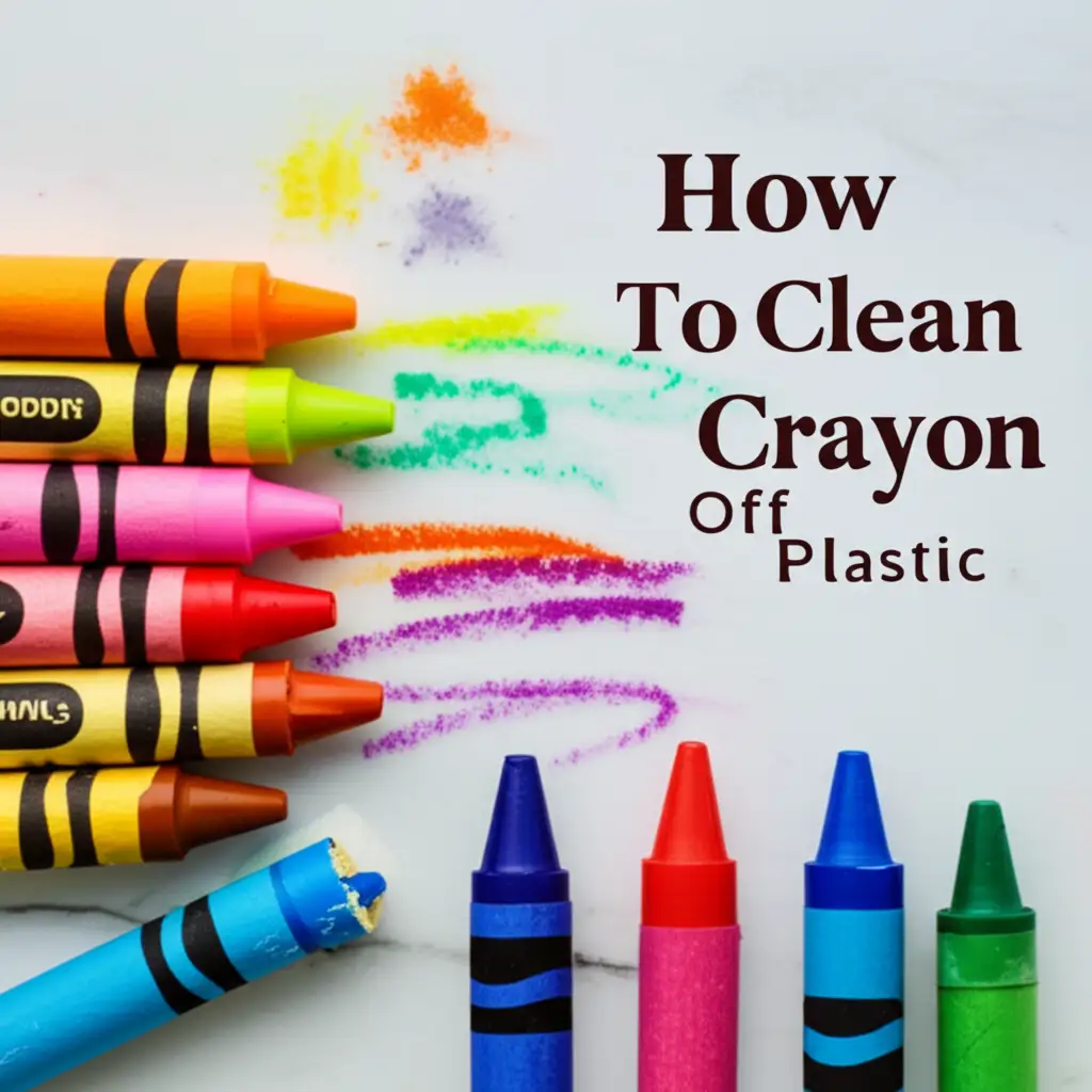 How To Clean Crayon Off Plastic