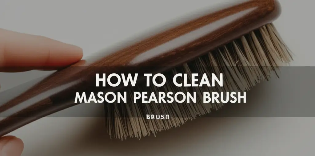 How To Clean Mason Pearson Brush