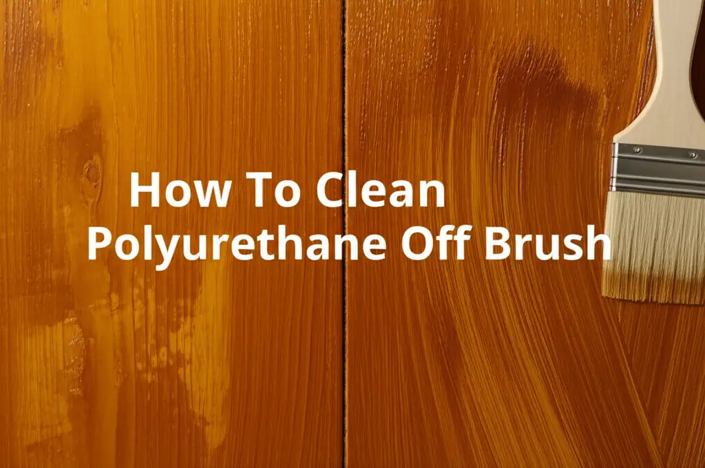 How To Clean Polyurethane Off Brush