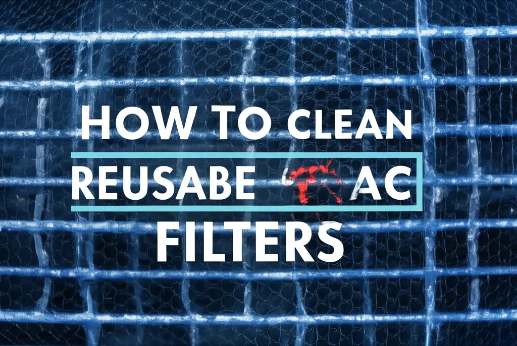 How To Clean Reusable AC Filters
