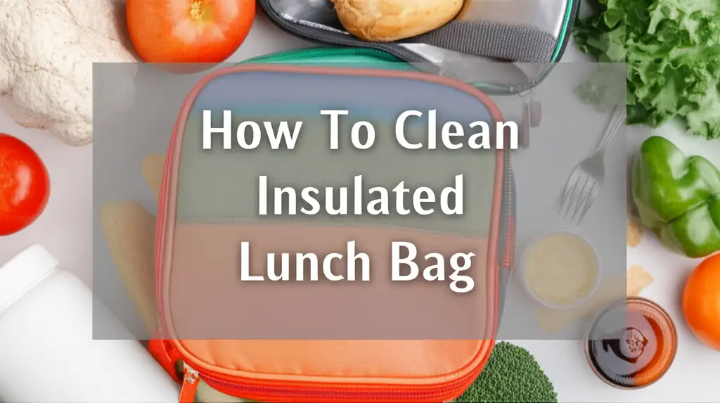 How To Clean Insulated Lunch Bag