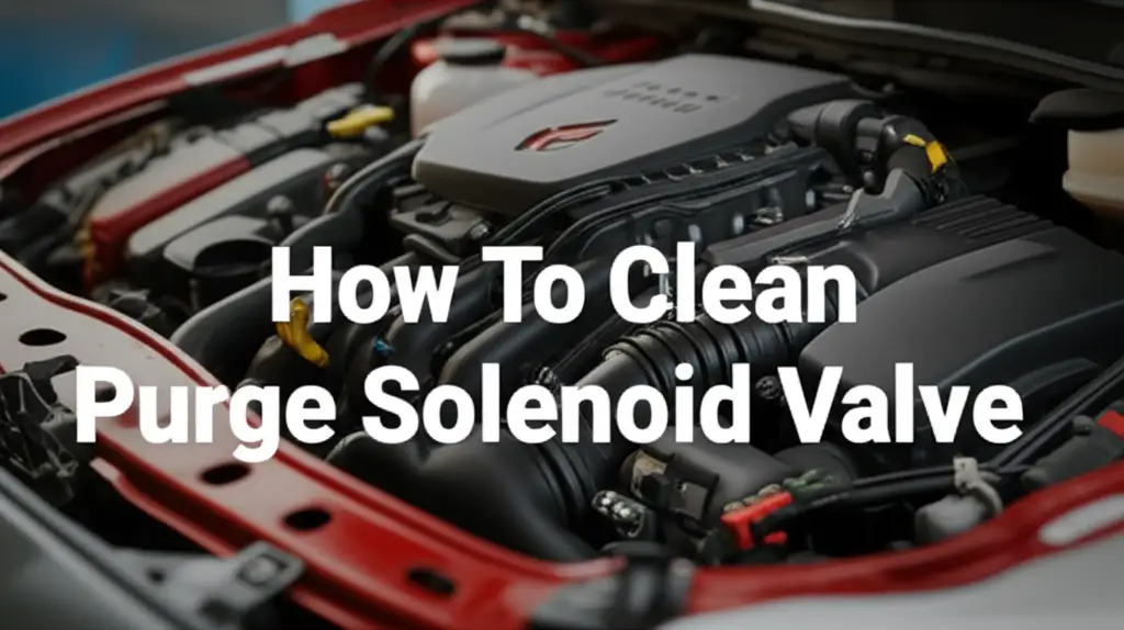 Learn how to clean your purge solenoid valve effectively. This guide covers diagnosing issues, safe removal, step-by-step cleaning, and reinstallation for better car performance.