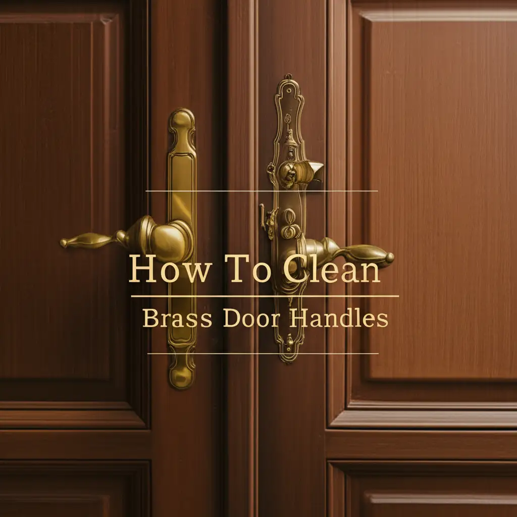How To Clean Brass Door Handles