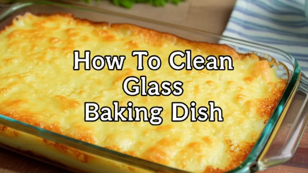 How To Clean Glass Baking Dish