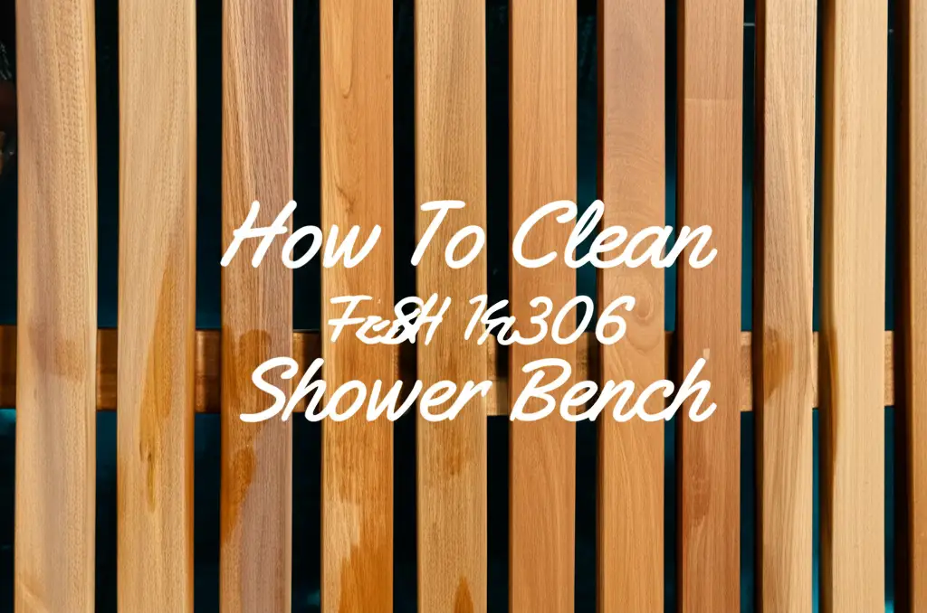 How To Clean Teak Shower Bench