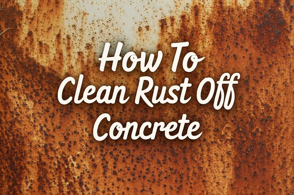 How To Clean Rust Off Concrete