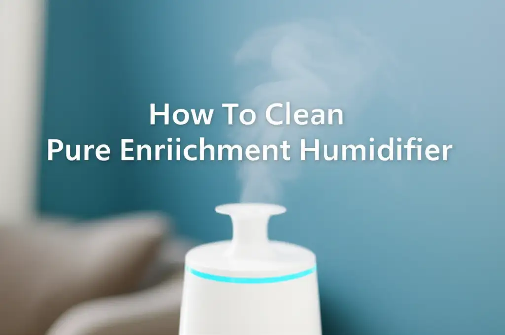 How To Clean Pure Enrichment Humidifier